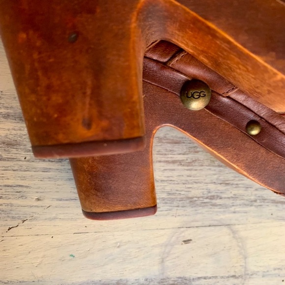 Ugg Leather Clogs - Picture 3 of 12